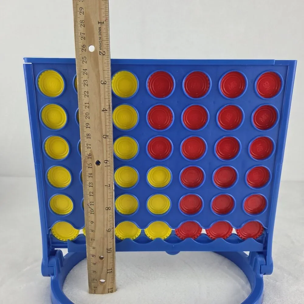 Connect 4 Board Game 2008 Hasbro MB Games Complete 3 Ways To Play